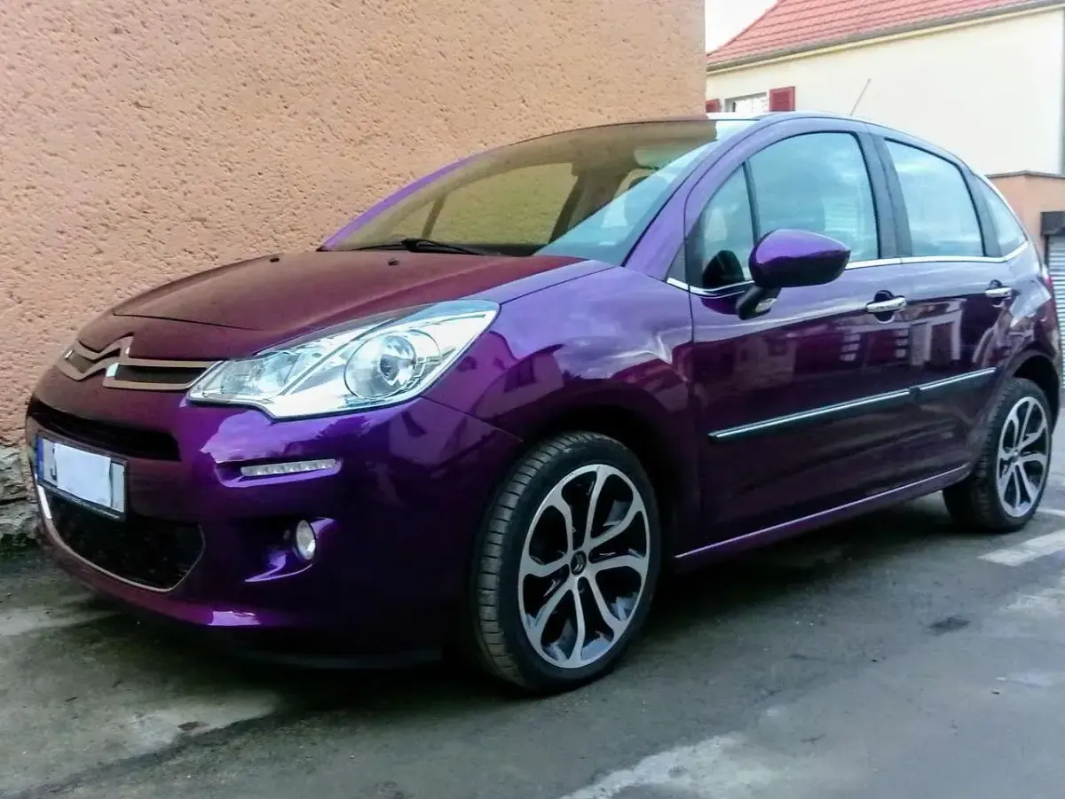 Gebraucht Citroën C3 SELECTION 99 PS (72 kW) 2015 Violet Kleinwagen