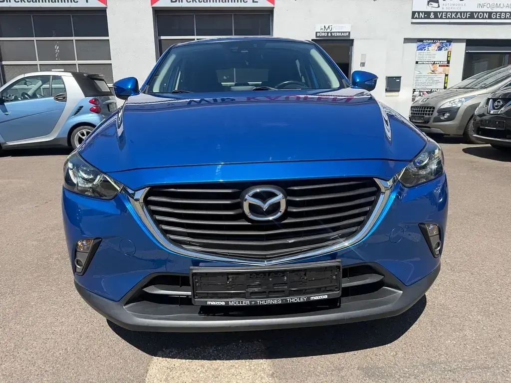 Gebraucht Mazda CX-3 Exclusive-Line 120 PS (88 kW) 2015 Blau SUV