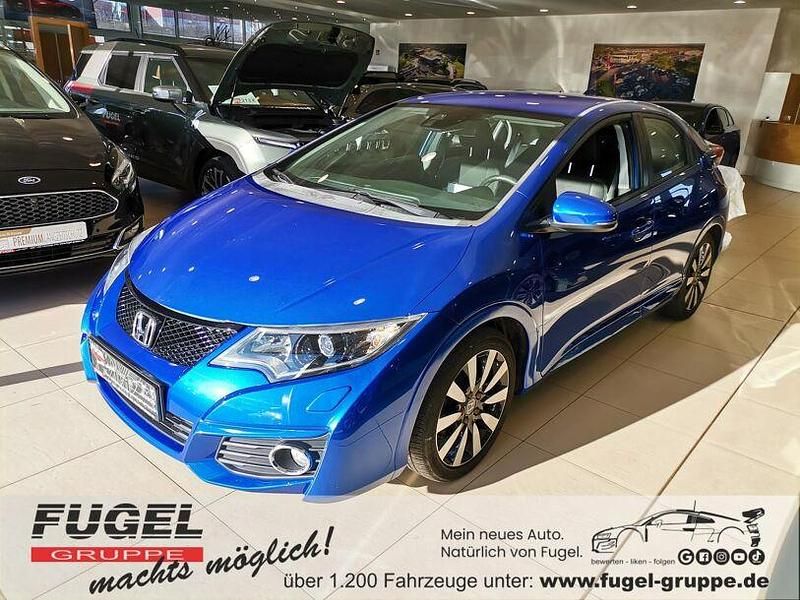Gebraucht Honda Civic Elegance 141 PS (103 kW) 2016 Blau Limousine