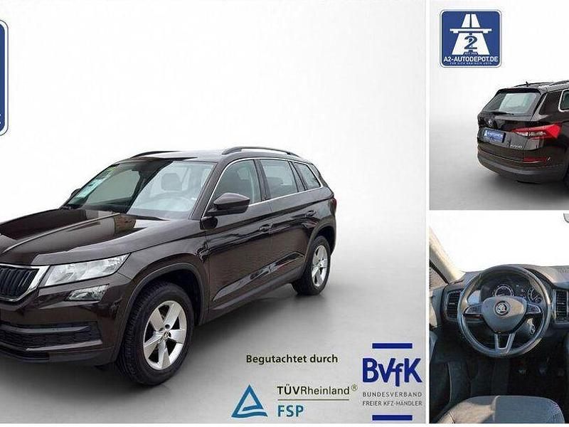 Braun Gebraucht 2017 Skoda Kodiaq Ambition SUV | 16.950 € (Guter Preis) - Bild 1/4