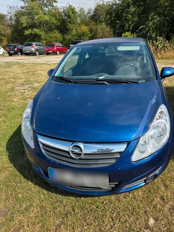 Blau Gebraucht 2007 Opel Corsa Kleinwagen | 1.100 € (Guter Preis) - Bild 1/4