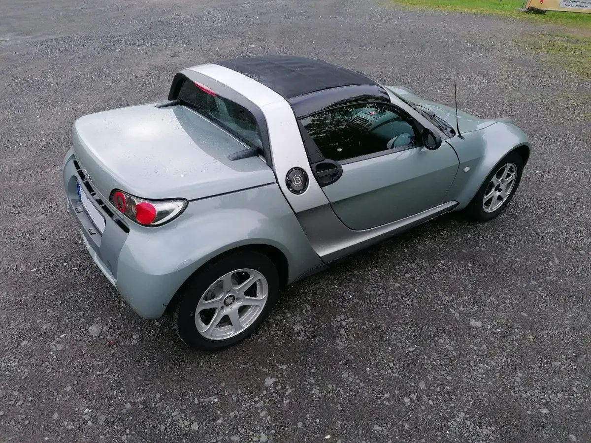 Gebraucht Smart Roadster 82 PS (60 kW) 2003 Silber Cabrio