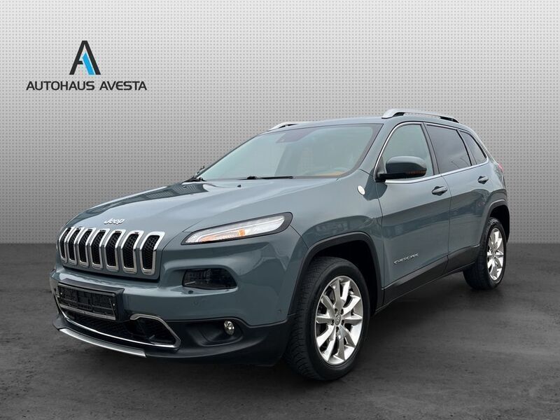 Grau Gebraucht 2015 Jeep Cherokee Limited SUV | 14.590 € (Superpreis) - Bild 1/3