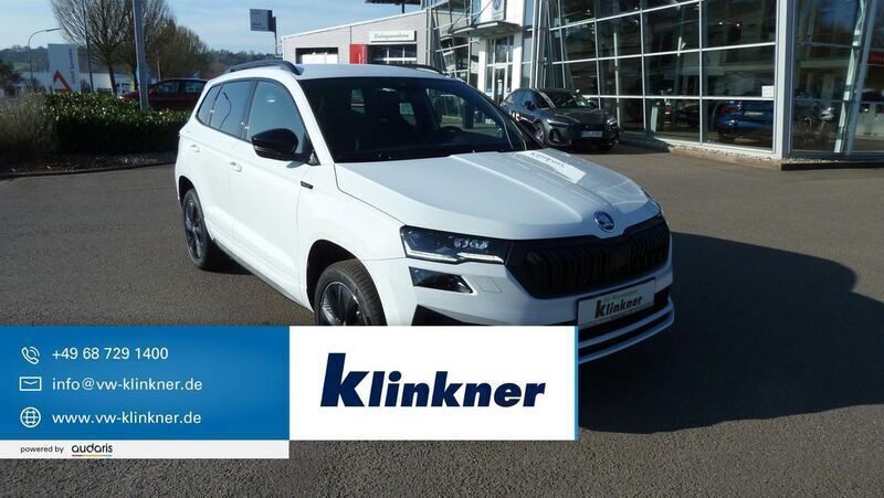 Weiß Neu 2025 Skoda Karoq SportLine SUV | 36.490 € (Fairer Preis) - Bild 1/4