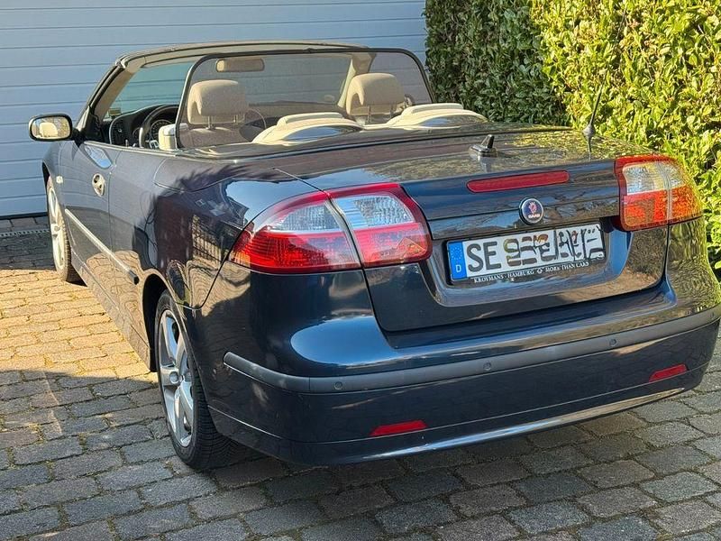 Gebraucht Saab 9-3 Cabriolet Vector 196 PS (144 kW) 2007 Blau Cabrio