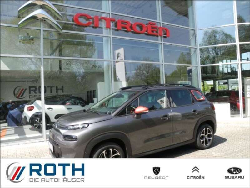 Grau Gebraucht 2021 Citroën C3 Aircross PureTech SUV | 17.980 € (Teuer) - Bild 1/4