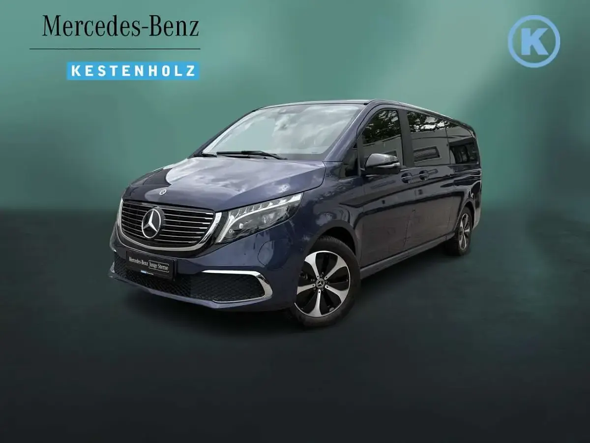 Gebraucht Mercedes EQV300 Avantgarde 150 kW (204 PS) 2024 Sodalithblau Van / Kleinbus
