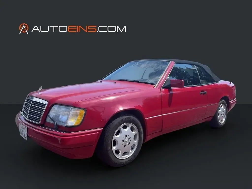 Gebraucht Mercedes E320 220 PS (161 kW) 1994 Rot Cabrio