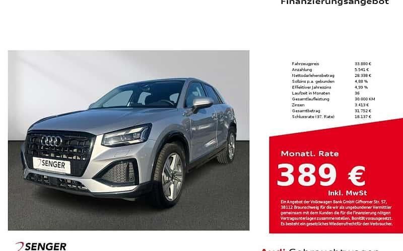 Silber Gebraucht 2023 Audi Q2 Advanced Plus SUV | 33.880 € - Bild 1/4