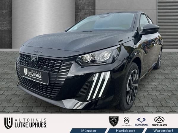 Schwarz (met. perla nera schwarz) Neu 2025 Peugeot e-208 Style Kleinwagen | 29.390 € (Superpreis) - Bild 1/4