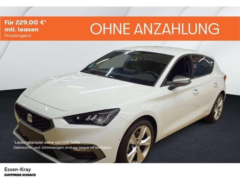 ´nevada´ weiss Gebraucht 2025 Seat Leon FR Limousine | 27.700 € (Fairer Preis) - Bild 1/4