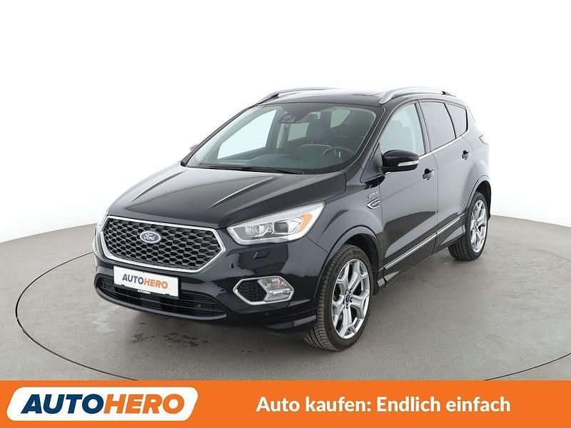 Schwarz Gebraucht 2017 Ford Kuga Vignale SUV | 17.940 € (Etwas zu teuer) - Bild 1/3