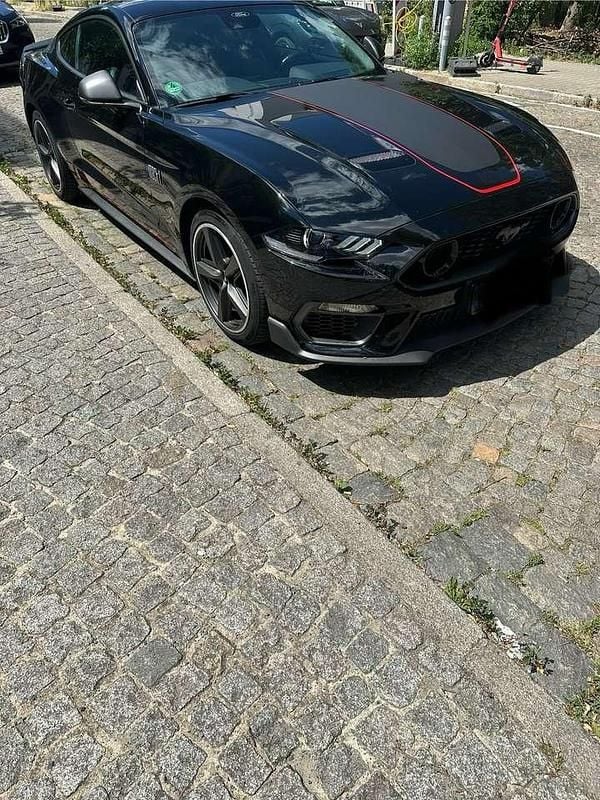 Schwarz Gebraucht 2022 Ford Mustang Fastback Coupé | 47.000 € (Teuer) - Bild 1/4