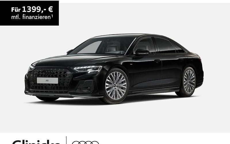 Schwarz Neu 2025 Audi A8 Ambiente Limousine | 105.570 € (Etwas zu teuer) - Bild 1/4