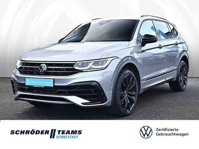 Silber Gebraucht 2022 VW Tiguan Allspace R-line SUV | 37.890 € (Fairer Preis) - Bild 1/4