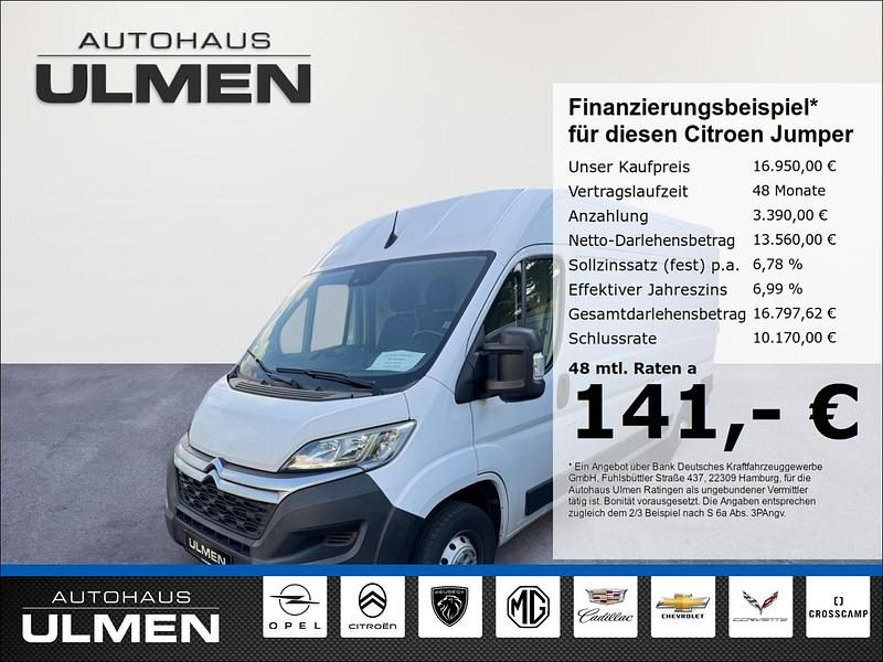 Weiss Gebraucht 2021 Citroën Jumper Start Van / Kleinbus | 16.480 € (Superpreis) - Bild 1/4
