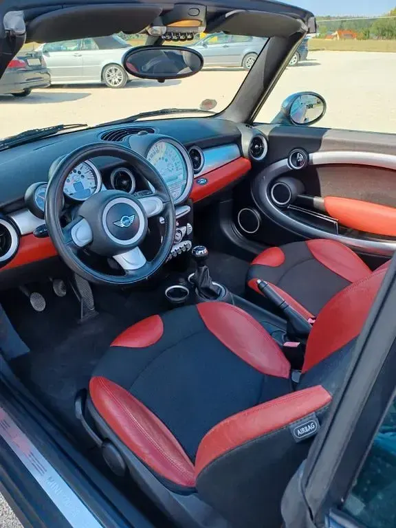 Gebraucht Mini Cooper Cabriolet 122 PS (89 kW) 2009 Rot Cabrio