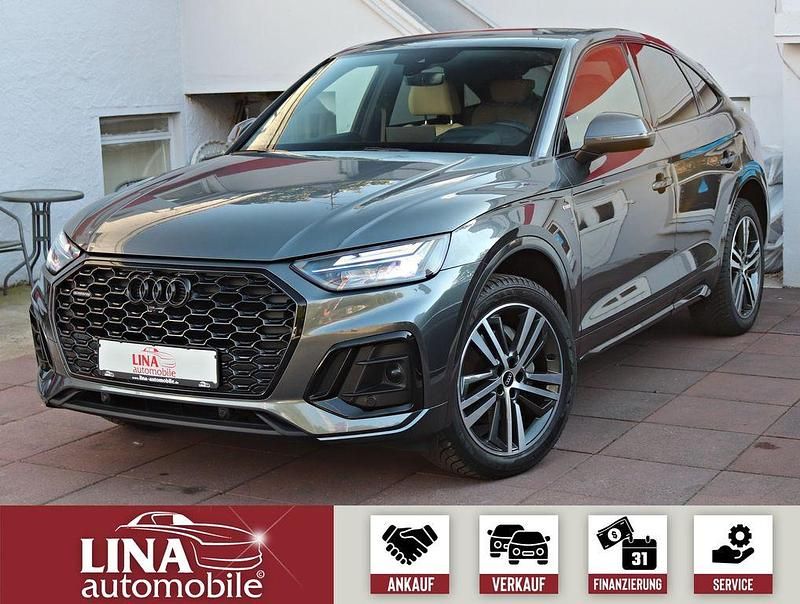 Grau Gebraucht 2022 Audi Q5 Sportback S-Line SUV | 37.980 € (Fairer Preis) - Bild 1/4