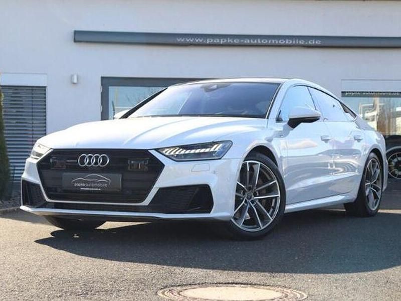 Gebraucht Audi A7 S-Line 340 PS (250 kW) 2019 Gletscherweiß metallic Limousine