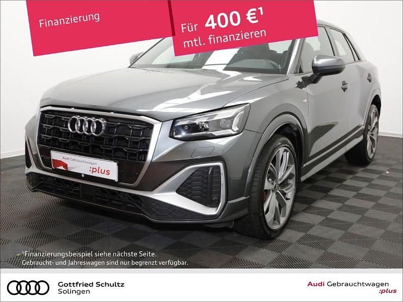 Grau Gebraucht 2020 Audi Q2 S-Line SUV | 24.950 € (Fairer Preis) - Bild 1/3