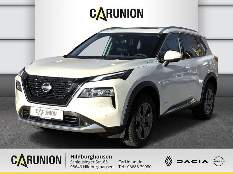 Brilliant white Gebraucht 2022 Nissan X-Trail Tekna SUV | 37.990 € (Fairer Preis) - Bild 1/4