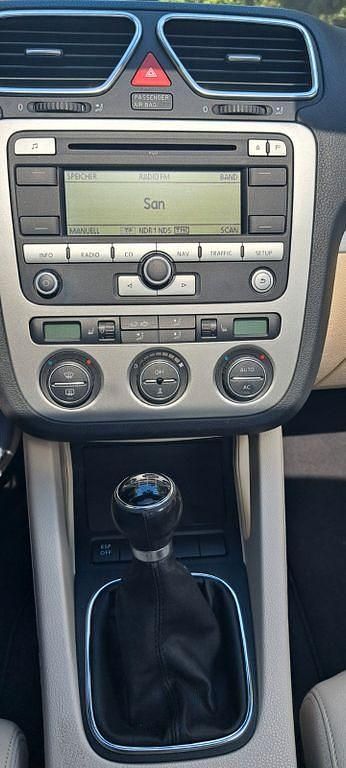 Gebraucht VW Eos Edition 200 PS (147 kW) 2009 Schwarz Cabrio