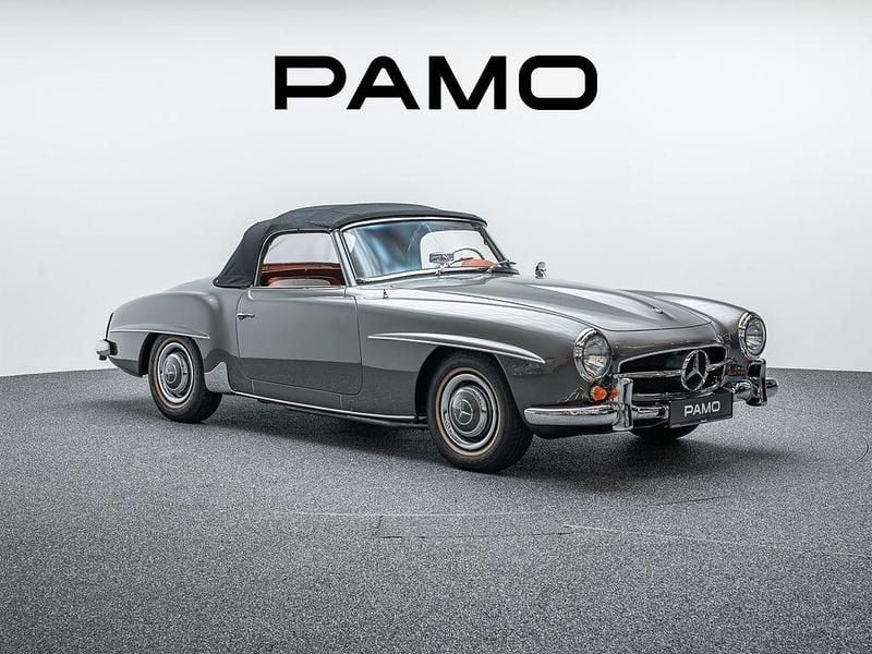 Anthrazit Gebraucht 1959 Mercedes 190 Cabrio | 169.900 € - Bild 1/4