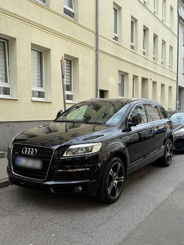 Schwarz Gebraucht 2008 Audi Q7 S-Line SUV | 10.200 € (Fairer Preis) - Bild 1/4