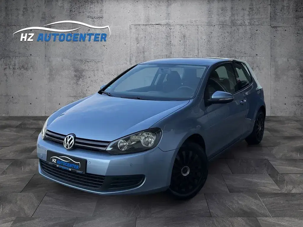 Gebraucht VW Golf VI Trendline 80 PS (58 kW) 2009 Blau Coupé