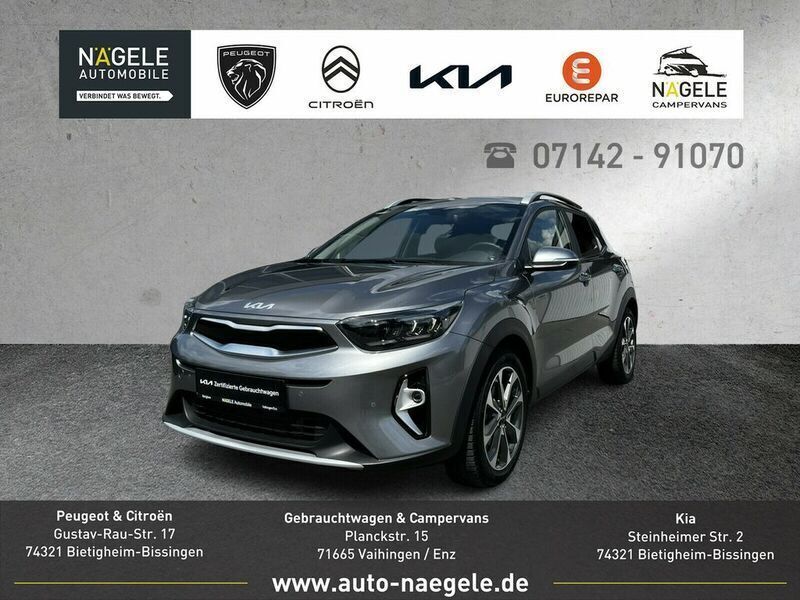 Grey metallic Gebraucht 2024 Kia Stonic Spirit SUV | 21.800 € (Etwas zu teuer) - Bild 1/3