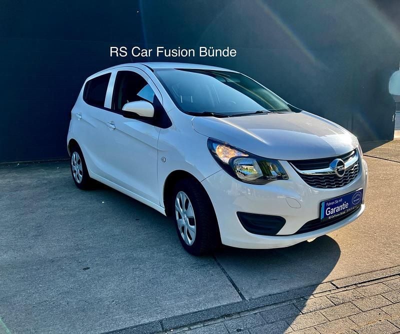 Weiß Gebraucht 2018 Opel Karl Edition Kleinwagen | 6.900 € (Fairer Preis) - Bild 1/4