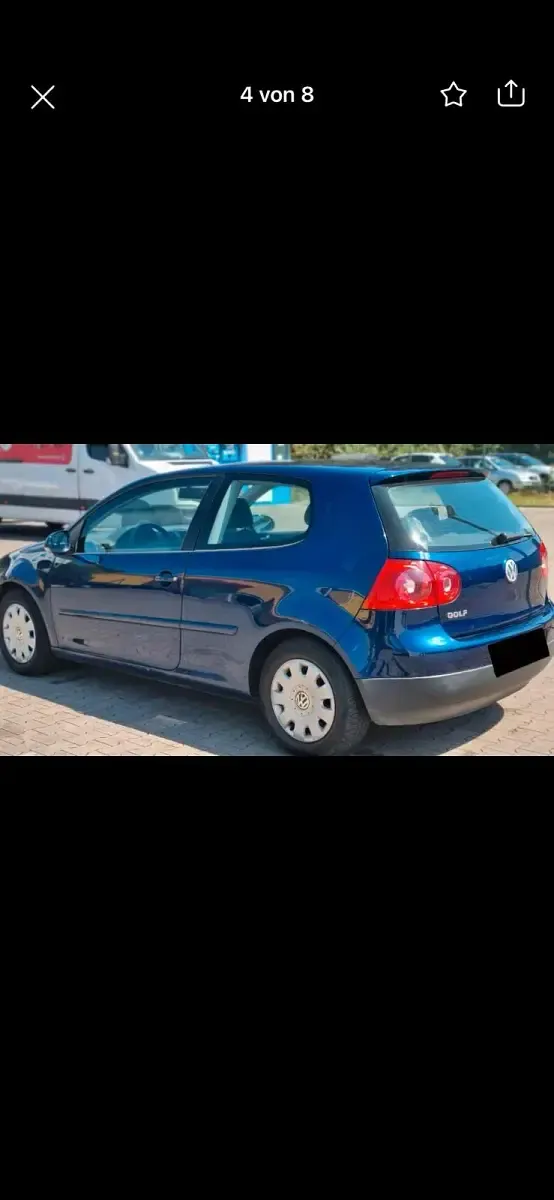 Gebraucht VW Golf V 75 PS (55 kW) 2005 Blau Kleinwagen