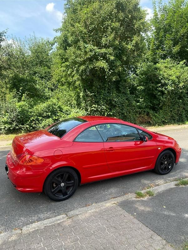 Rot Gebraucht 2004 Peugeot 307 CC Cabrio | 999 € (Superpreis) - Bild 1/4
