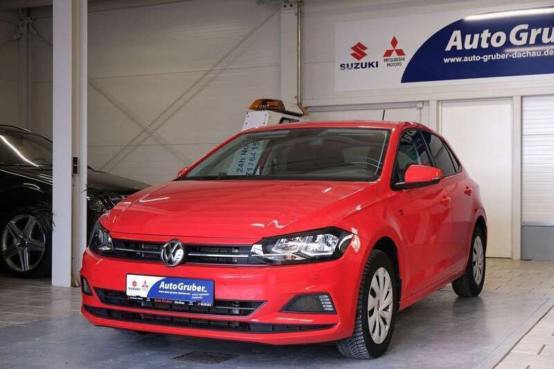 Gebraucht VW Polo Comfortline 116 PS (85 kW) 2019 Rot Kleinwagen