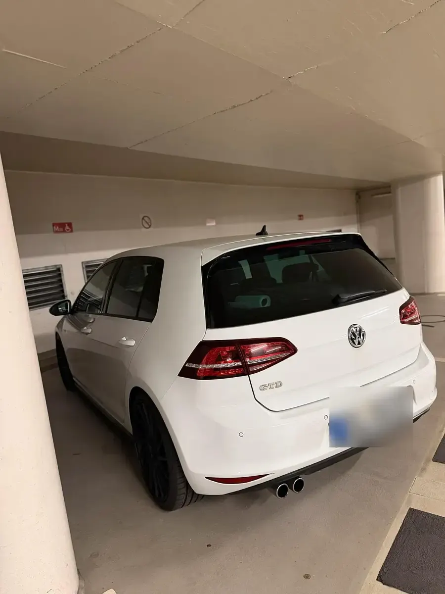 Gebraucht VW Golf VII GTD 184 PS (135 kW) 2015 Weiß Kleinwagen