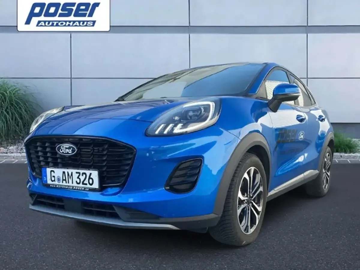 Gebraucht Ford Puma Titanium 125 PS (91 kW) 2024 Dynamicblau metallic SUV