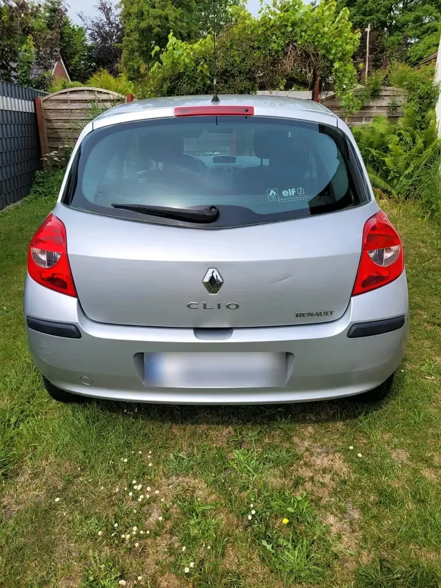 Gebraucht Renault Clio 75 PS (55 kW) 2009 Grau Kleinwagen