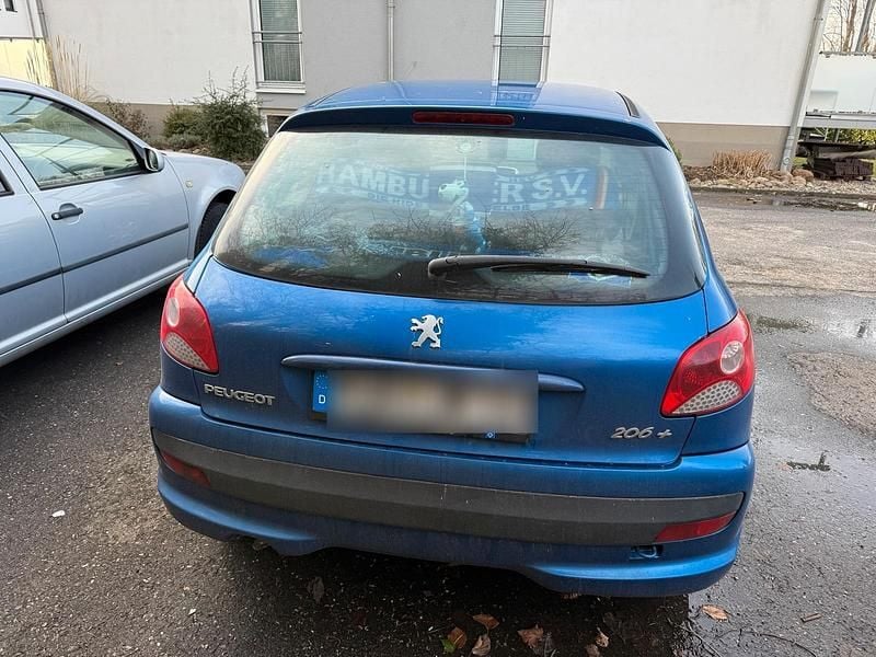 Gebraucht Peugeot 206 75 PS (55 kW) 2011 Blau Limousine