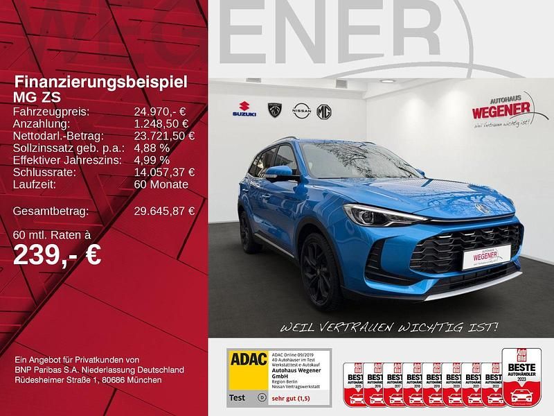 Gebraucht MG ZS Luxury 197 PS (144 kW) 2025 Blau SUV