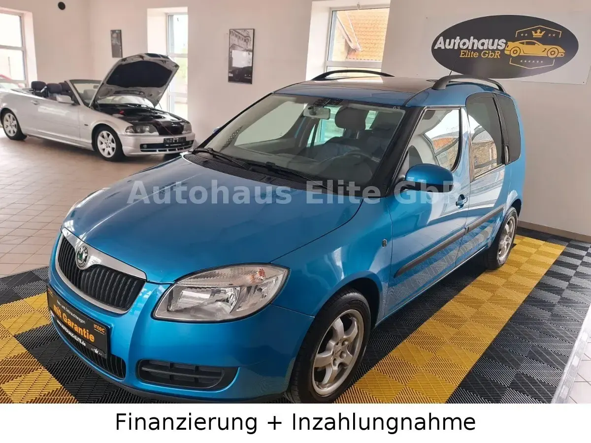 Gebraucht Skoda Roomster Style 86 PS (63 kW) 2007 Blau Van / Kleinbus
