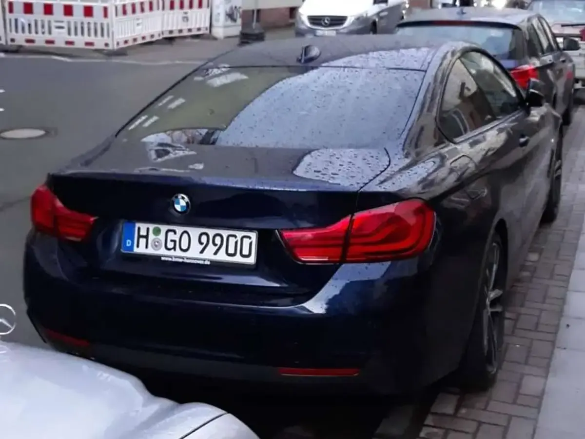 Gebraucht BMW 420 Coupé Sport Line 184 PS (135 kW) 2017 Blau Coupé