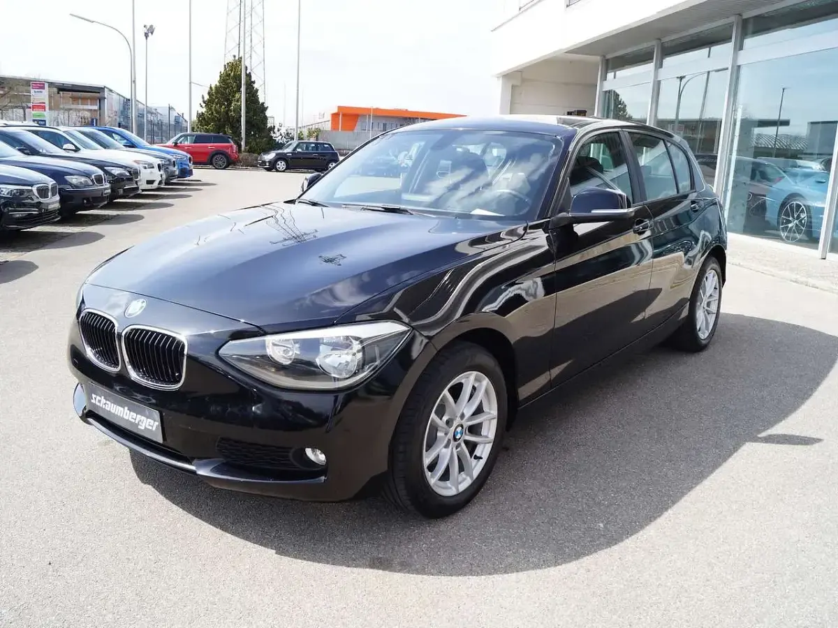 Gebraucht BMW 116 136 PS (100 kW) 2013 Schwarz ii Kleinwagen