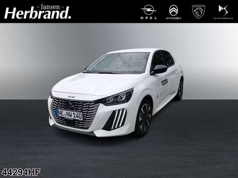 Schneeweiß Gebraucht 2025 Peugeot 208 Allure Kleinwagen | 20.889 € (Etwas zu teuer) - Bild 1/4