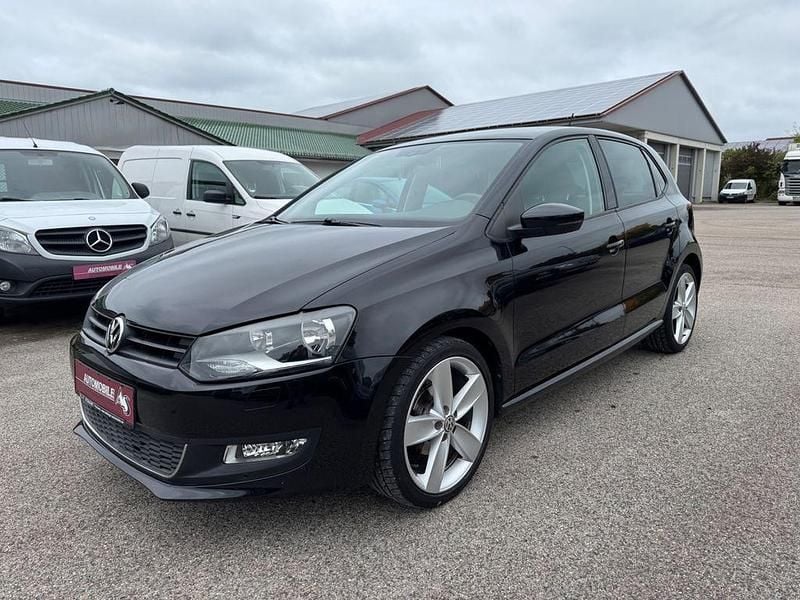Schwarz Gebraucht 2010 VW Polo Highline Kleinwagen | 7.990 € (Fairer Preis) - Bild 1/4