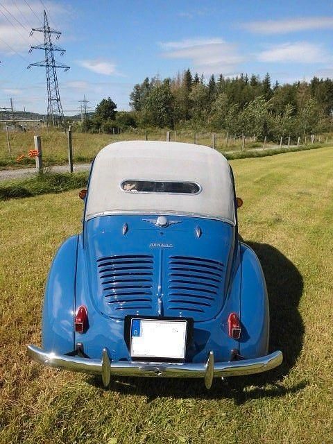 Gebraucht Renault 4CV 20 PS (14 kW) 1950 Blau Cabrio
