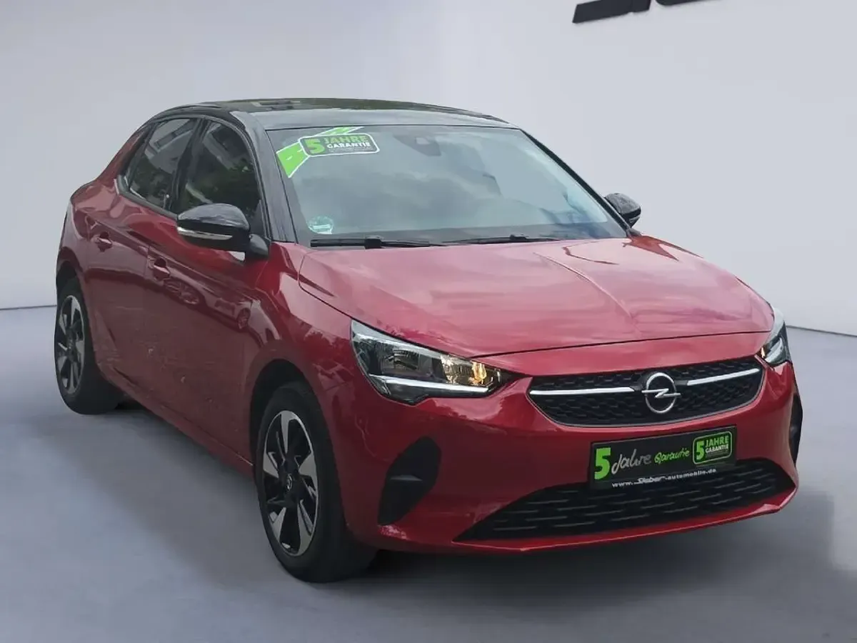 Gebraucht Opel Corsa-e Edition 100 kW (136 PS) 2022 Chili rot Kleinwagen