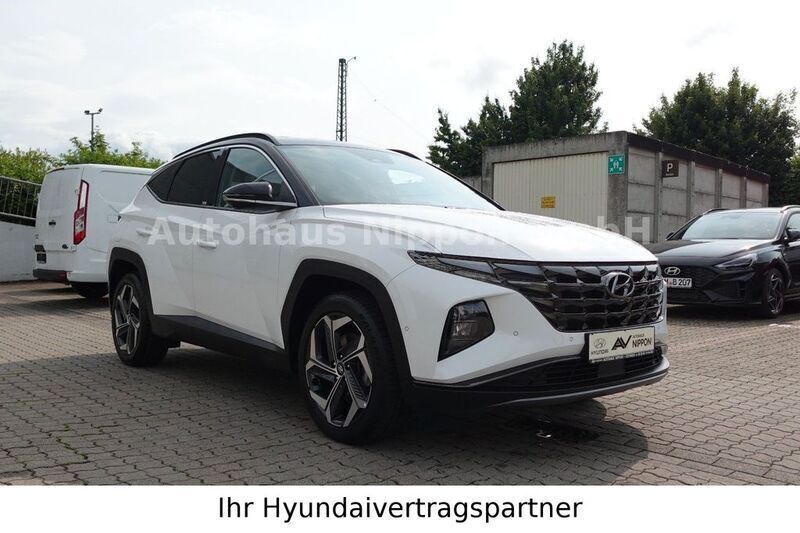 Weiß Gebraucht 2021 Hyundai Tucson Prime SUV | 22.985 € (Fairer Preis) - Bild 1/4
