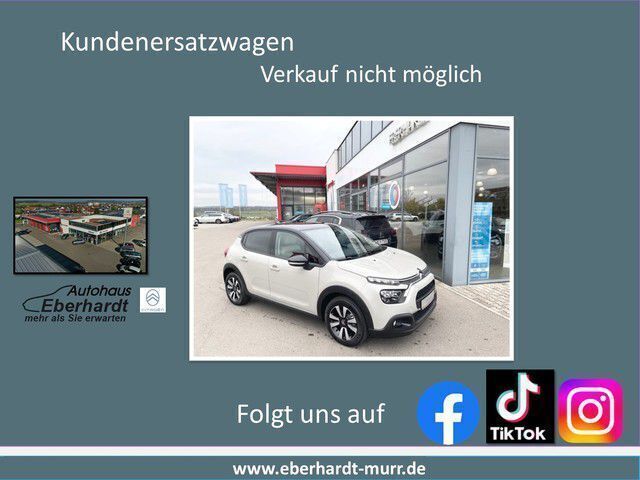 Purple (sandbeige dach schwarz) Gebraucht 2023 Citroën C3 PureTech Kleinwagen | 19.620 € - Bild 1/4