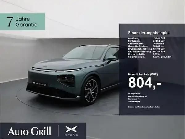 Grün kaitoke green matte Gebraucht 2025 XPENG G9 AWD Performance SUV | 68.890 € (Guter Preis) - Bild 1/4