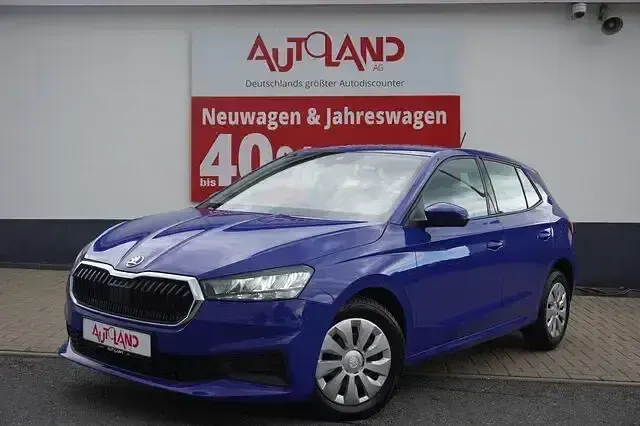 Gebraucht Skoda Fabia Ambition 65 PS (47 kW) 2023 Blau Kleinwagen